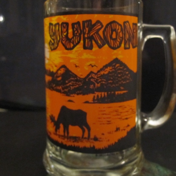 SALE!! Ccready Yukon glass souvenir mug. - Picture 4 of 6